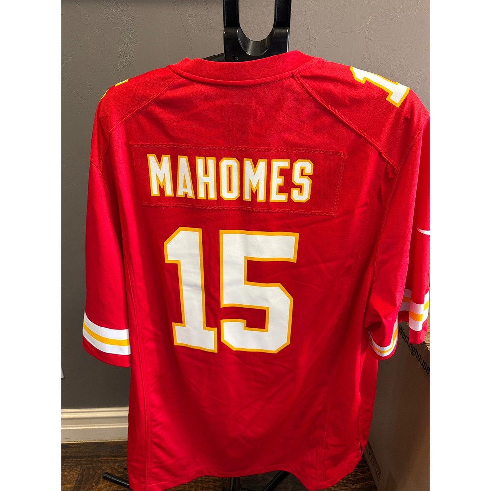 Nike NFL Kansas City Chiefs Patrick Mahomes 15 Super Bowl LIV Jersey Mens XXL - Picture 4 of 6